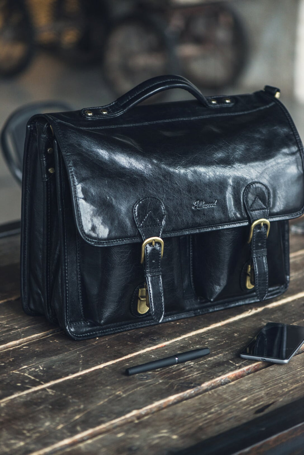 Men's  Leather Briefcase