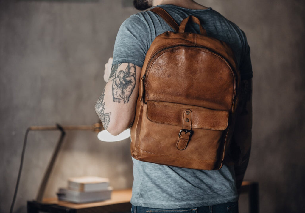 Leather Rucksack