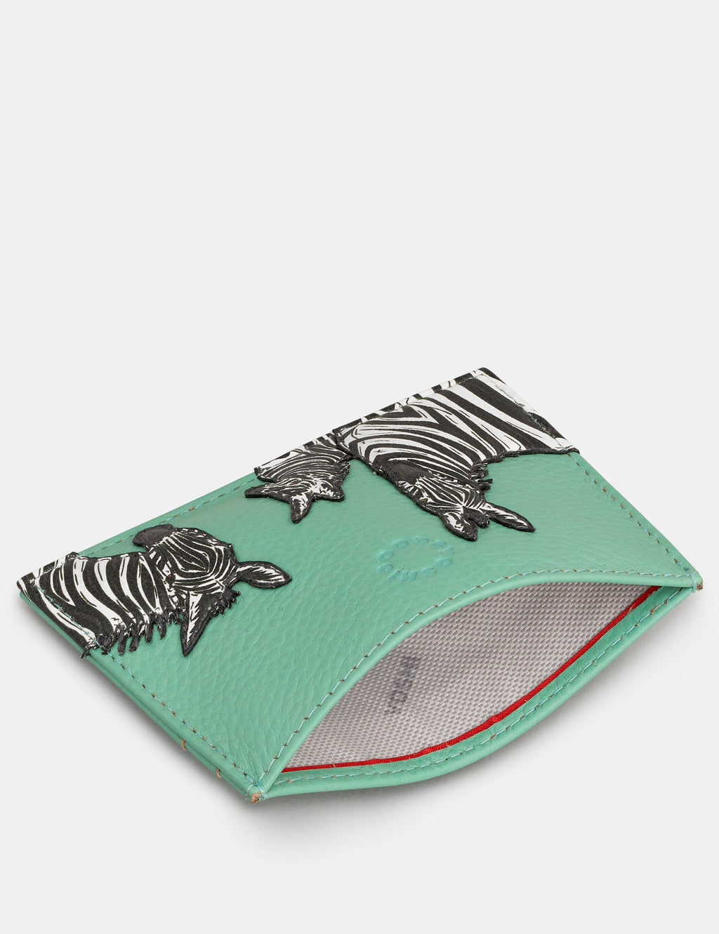 Yoshi - Mint Green Zebra Card Holder RFID
