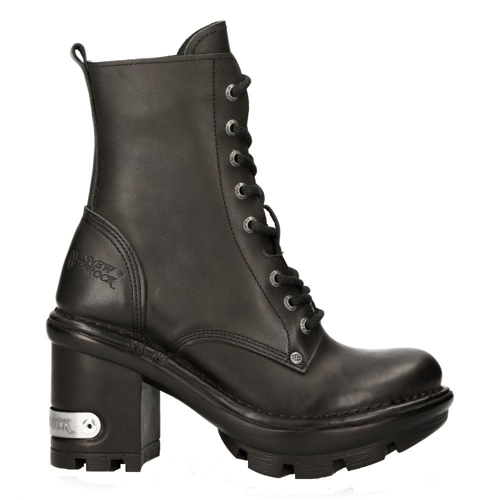 NEW ROCK - NEOTYRE07X-S1 - Heeled Biker Boots