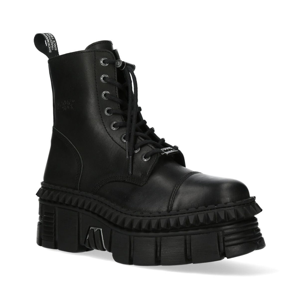NEW ROCK -  WALL083CCT-S6 Chunky Platform Gothic Boots