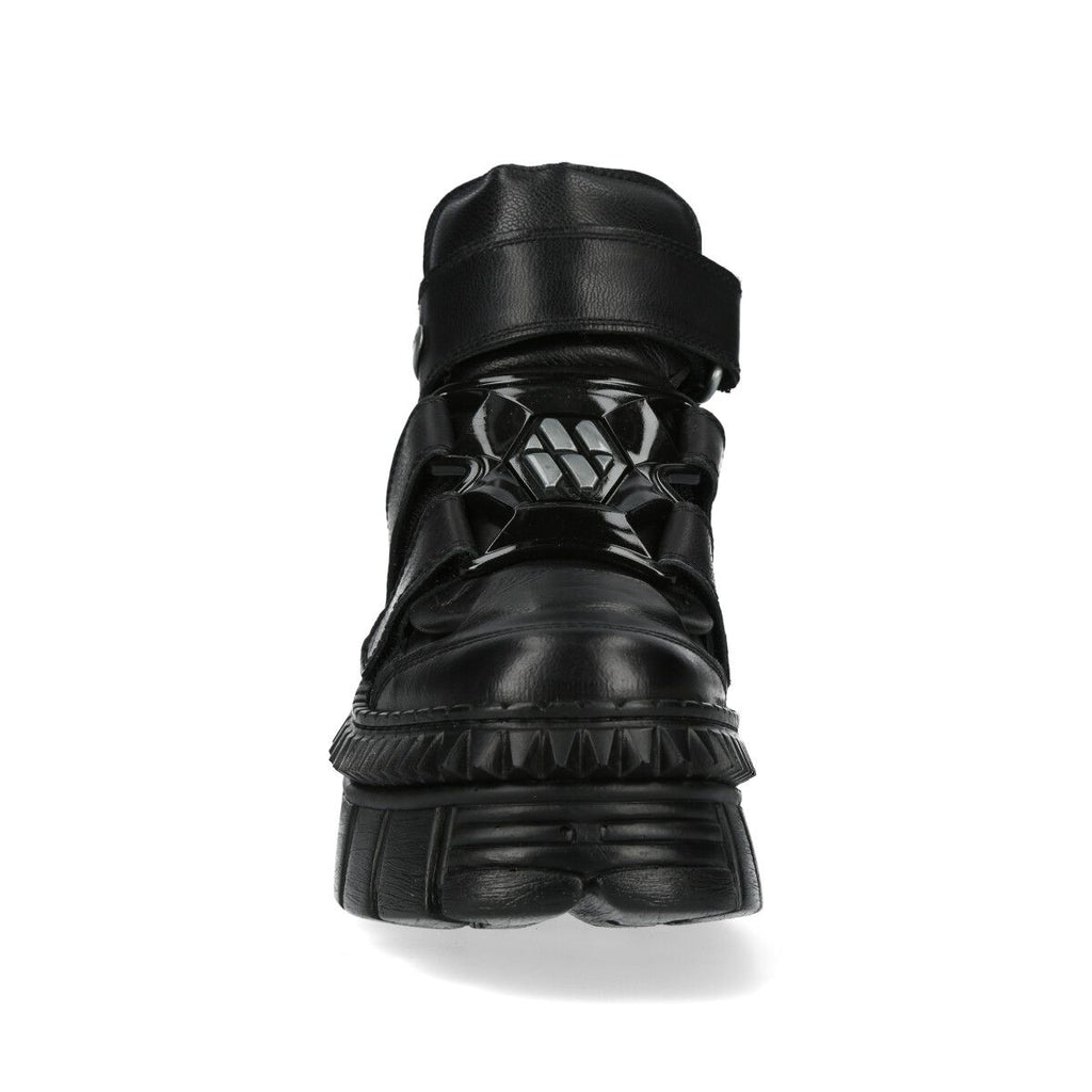 NEW ROCK -  WALL285-S3 Chunky Platform Boots