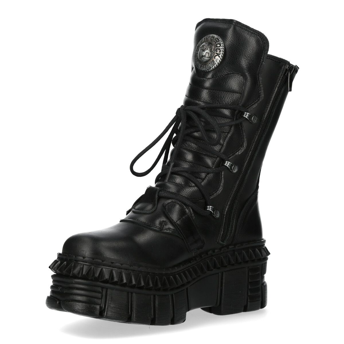 NEW ROCK -  WALL373-S6 Chunky Platform Gothic Boots