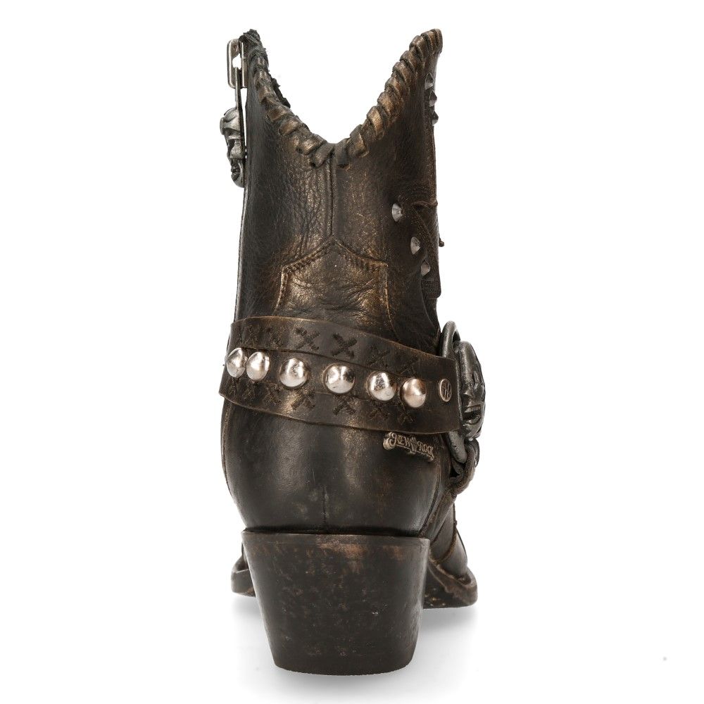 NEW ROCK - WSTM004-S1 - Western Style Pointed Boots