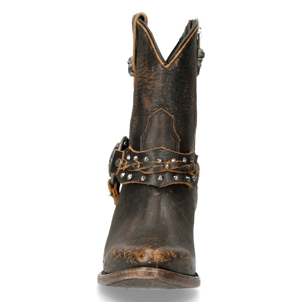 NEW ROCK - WSTM005-S2 - Western Style Pointed Boots