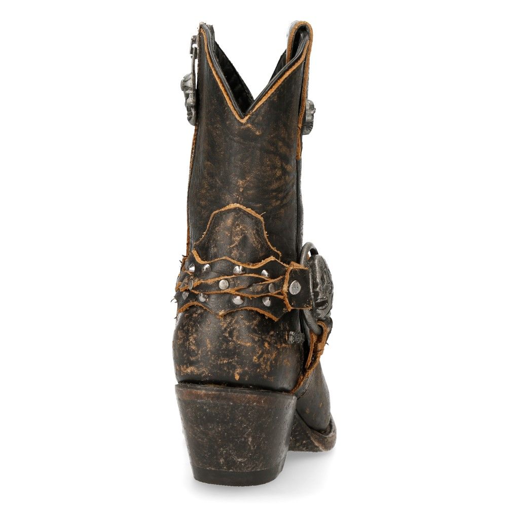 NEW ROCK - WSTM005-S2 - Western Style Pointed Boots