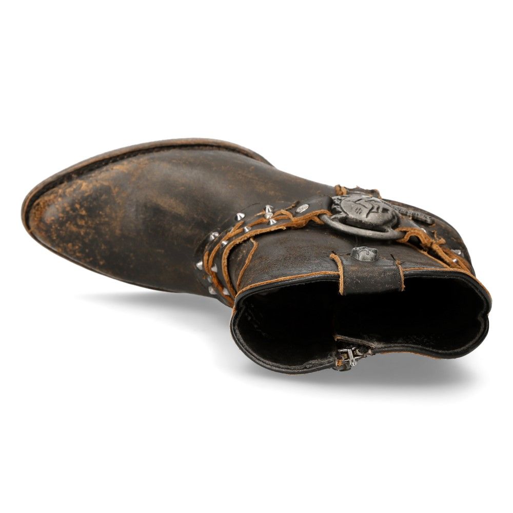 NEW ROCK - WSTM005-S2 - Western Style Pointed Boots