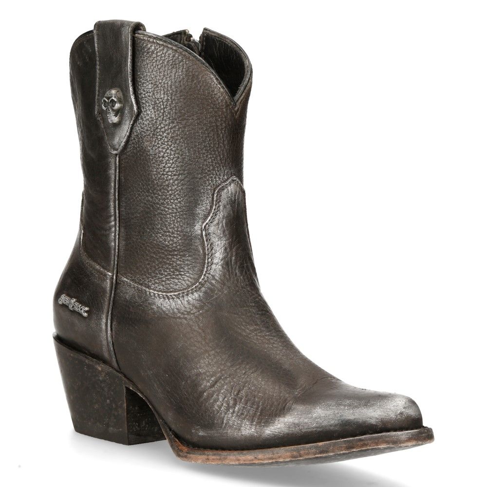 NEW ROCK - WSTM006-S1 - Western Style Pointed Boots