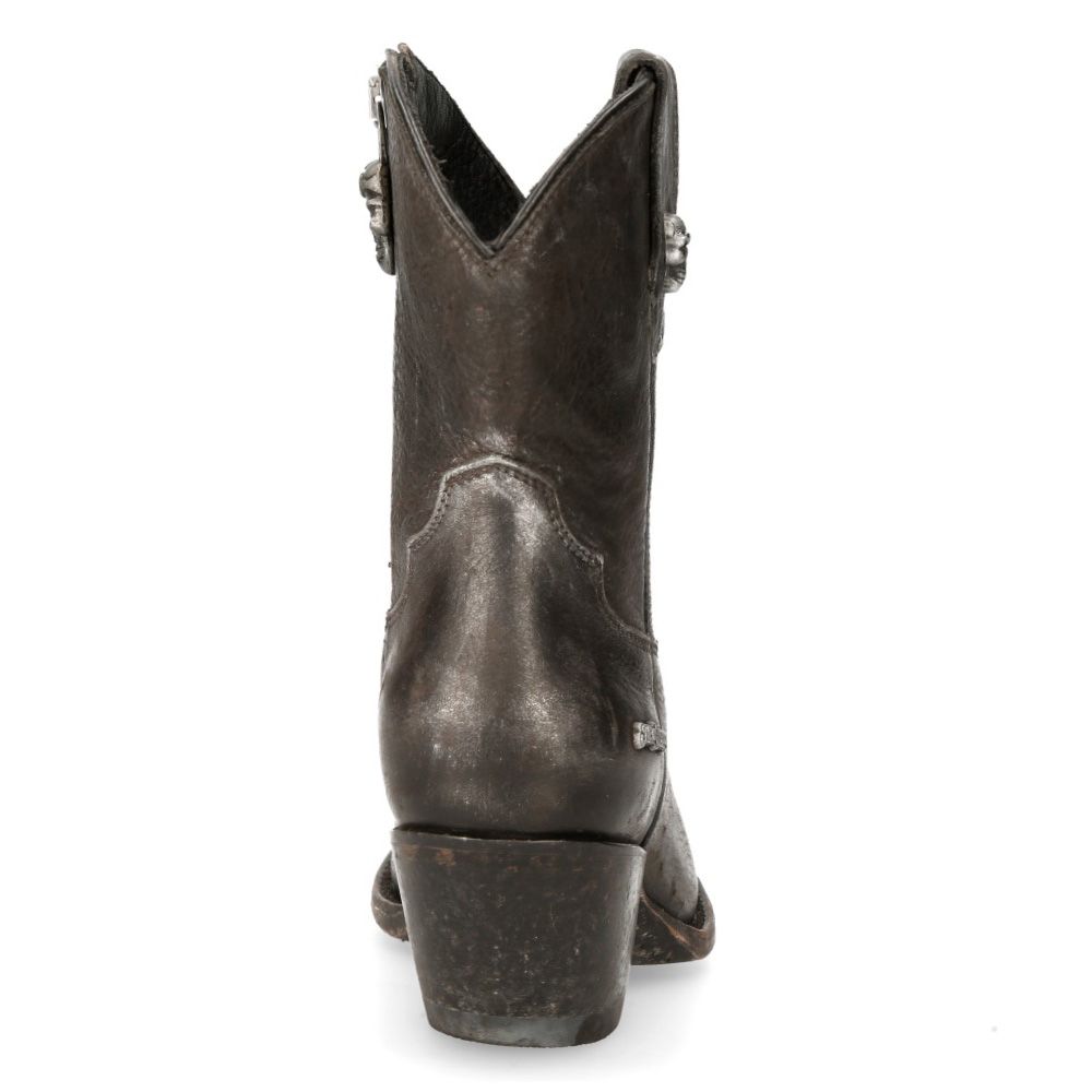 NEW ROCK - WSTM006-S1 - Western Style Pointed Boots