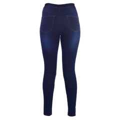 Ladies Denim Motorbike Jeggings With CE Armour